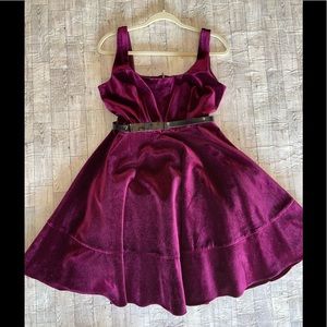 adrianna papel flare evening dress, sz 12P